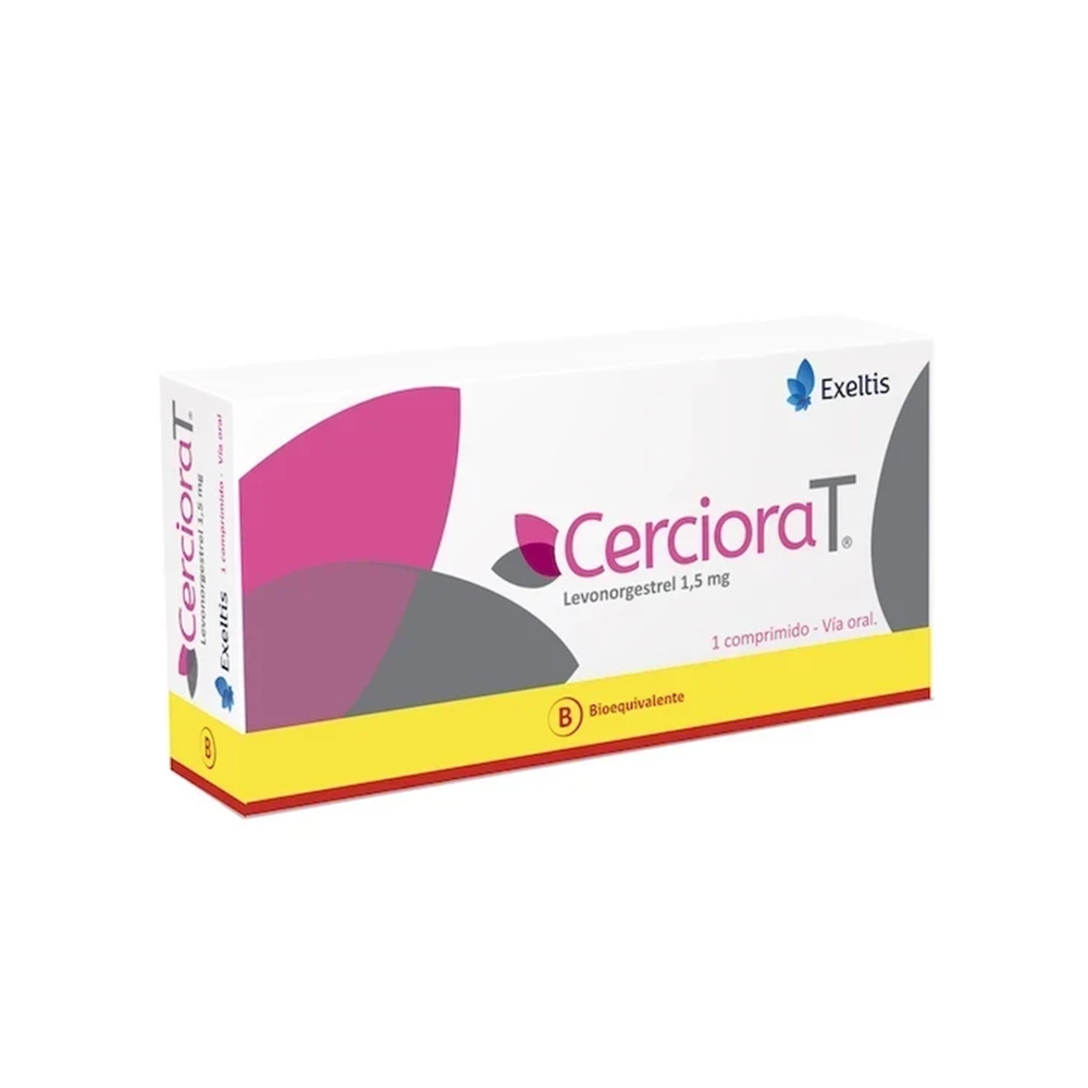 CERCIORA T 1.5MG COMP X1