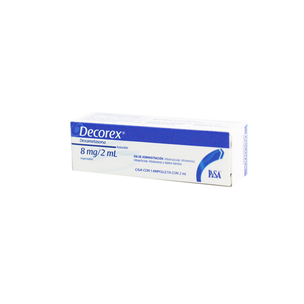 DECOREX 8MG/2ML AMP X1