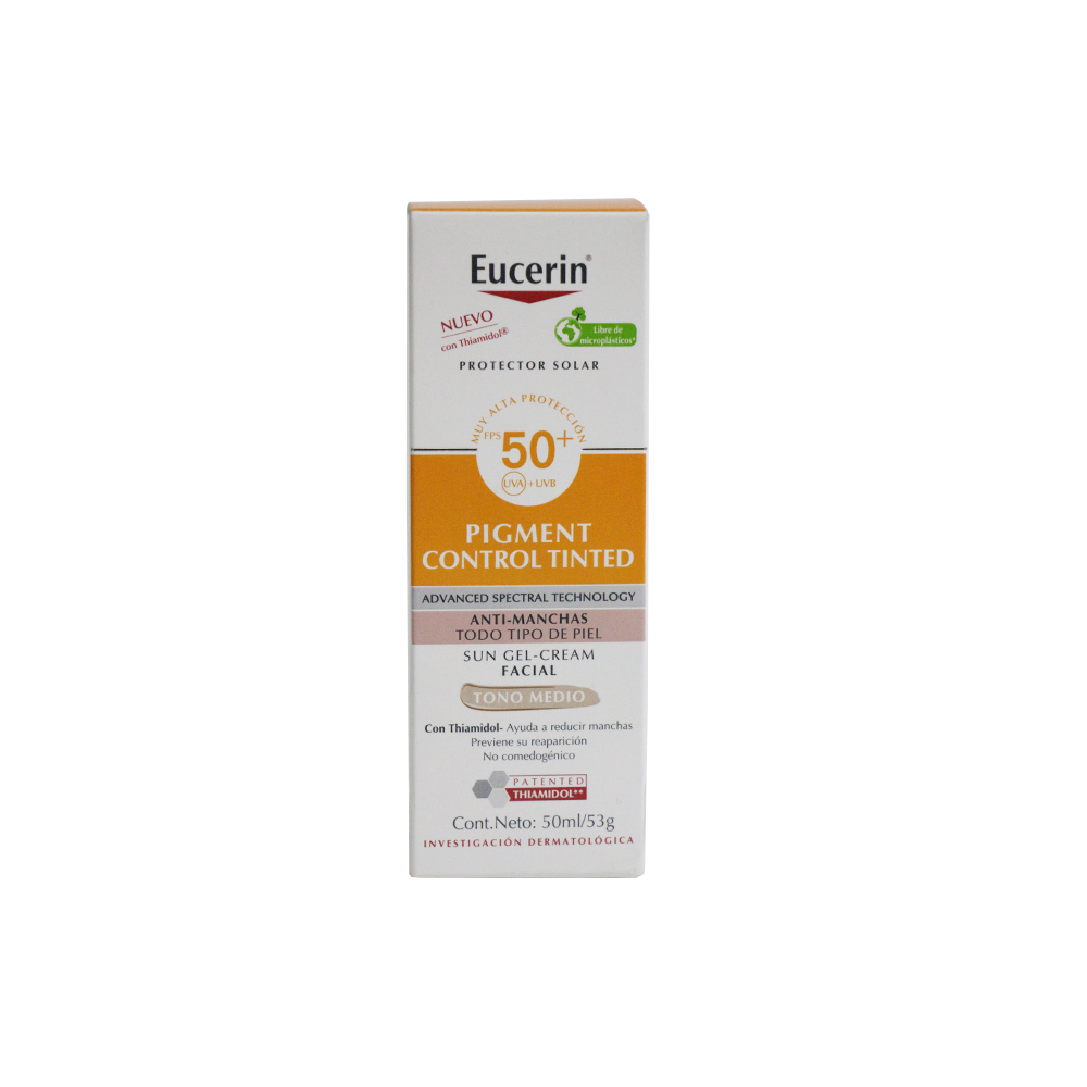 EUCERIN SUN PIGMENT CONTROL TONO MEDIO FPS50+ 50ML