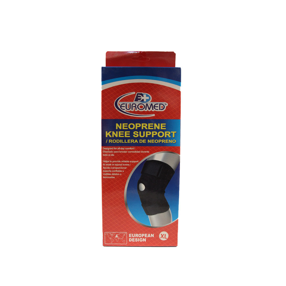 EUROMED RODILLERA NEGRA NEOPRENE XL