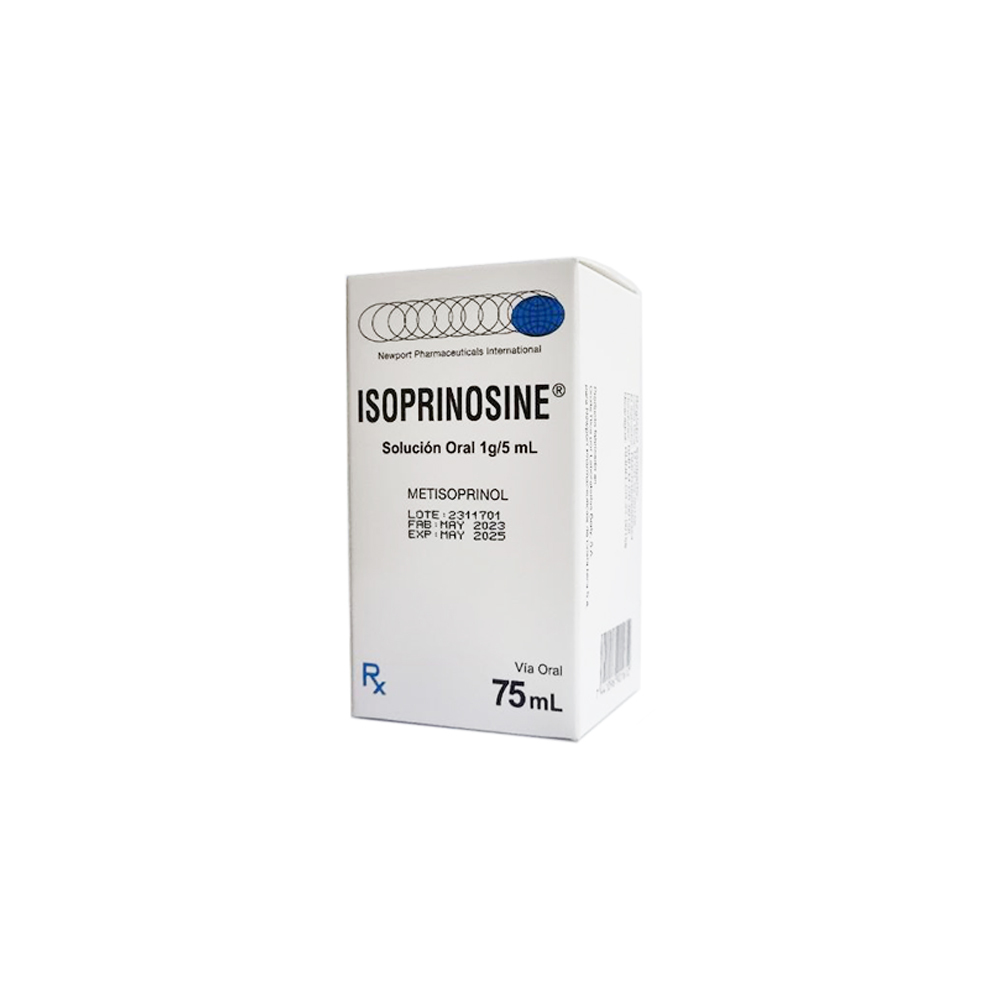 ISOPRINOSINE 1G/5ML SNL/ORAL 75ML