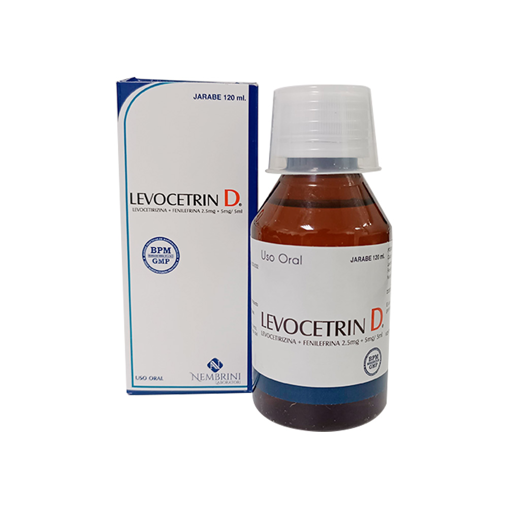 LEVOCETRIN D 2.5MG/5ML JBE 120ML