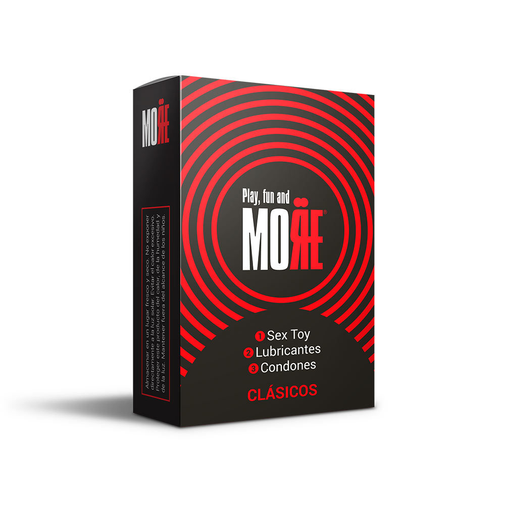 MORE CLASICO 1SEX TOY+2LUB+3CONDONES