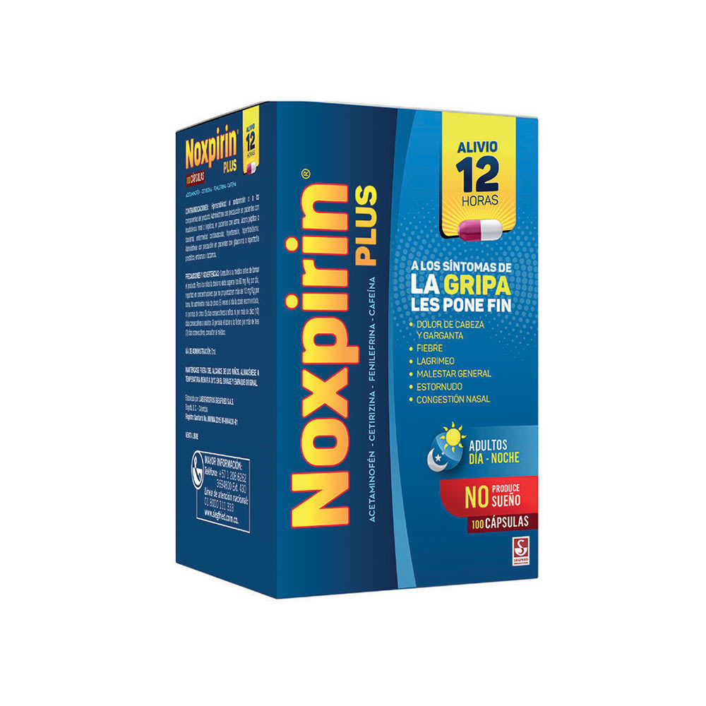 NOXPIRIN PLUS CAP X100