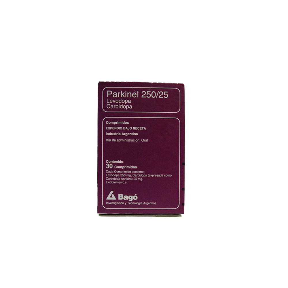 PARKINEL 250/25MG COMP X30