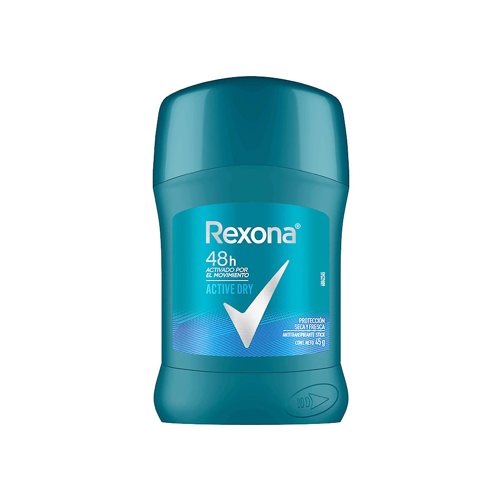 REXONA ACTIVE DRY DEO/BAR 45GRS