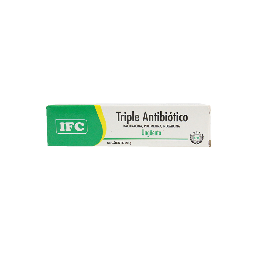 IFC TRIPLE ANTIBIOTICO UNGÜENTO 20GRS