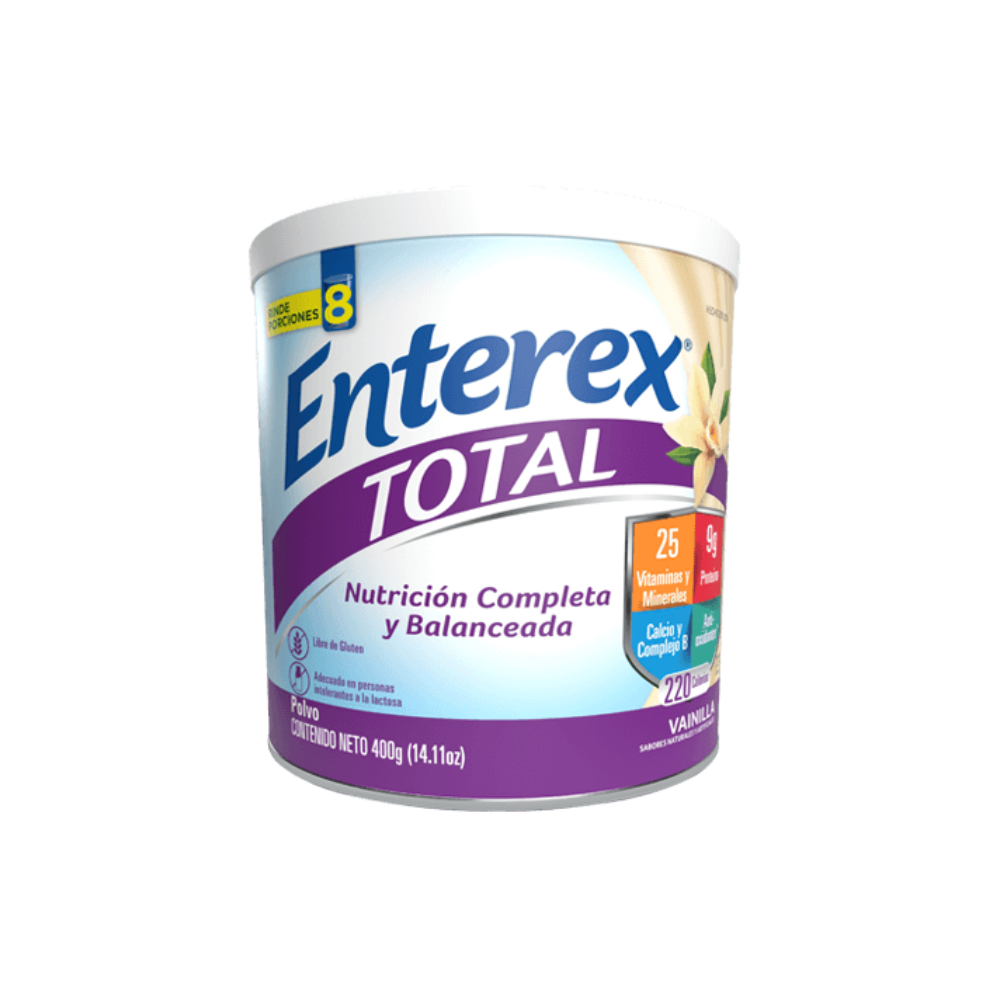 ENTEREX TOTAL VAINILLA 400GRS