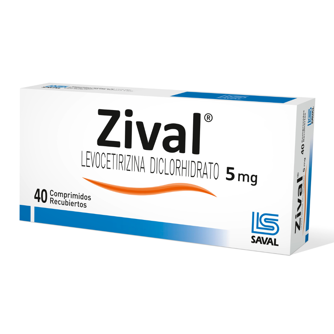 ZIVAL 5MG COMP/REC X40