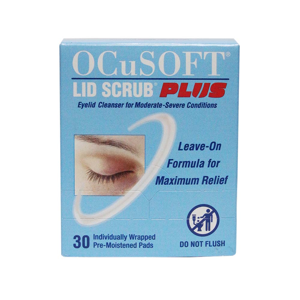 OCUSOFT LID SCRUB ORIGINAL WIPES UND X30